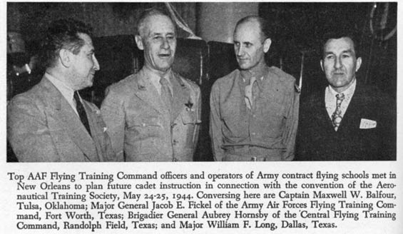 Aubrey Hornsby (Second from Right), 1944 (Source: Wiener via Woodlilng)