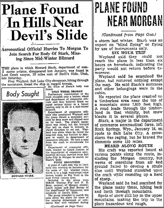 Ogden Standard (UT), May 31, 1936 (Source: newspapers.com)