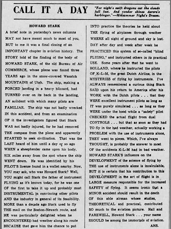 Harrisburg Telegraph (PA), September 22, 1939 (Source: newspapers.com)