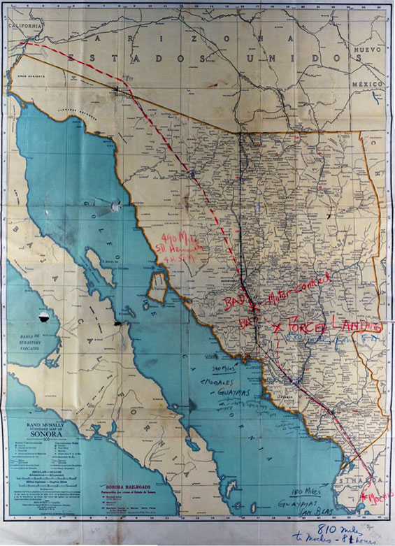 Rand-McNalley Map of Sinaloa, Date Unknown (Source: SDAM Flickr Stream) 