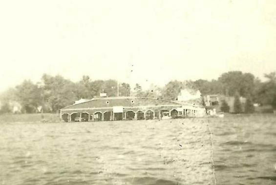 Bosacki's Boat House, Lake Minoqua, Ca. Mid-1950s (Source: Visitor)