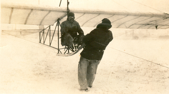 Evans Glider Built by Livingston, 1928