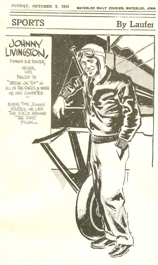 Cartoon, Waterloo Daily Courier, October 2, 1932