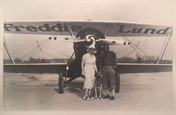 Bettie, German Shepard, Freddie Lund, Date & Location Unknown (Source: Site Visitor)