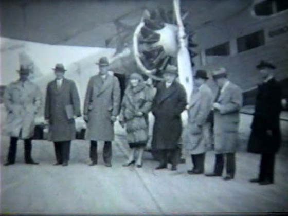A Ford Trimotor with a Group of Passengers, Date & Location Unknown (Source: Havrilla)