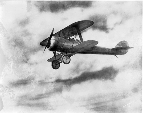 Eddie Martin's Nieuport 28, Ca. 1925 (Source: Gerow)