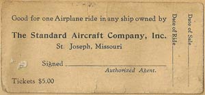 Ride Ticket, Ca. Late 1920s (Source: Tietz)