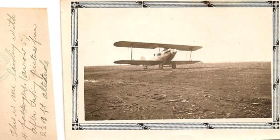Unidentified Aircraft, Ca. Late 1920s (Source: Tietz)