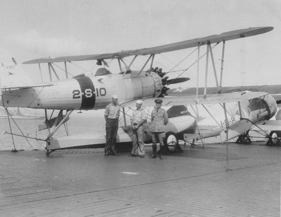 Vought Corsair A-8107, Carrier Deck, Ca. 1928-30 (Source: Barnes)