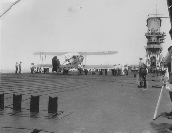 Post-Landing, Deck Handling, Ca. 1928-30 (Source: Barnes) 