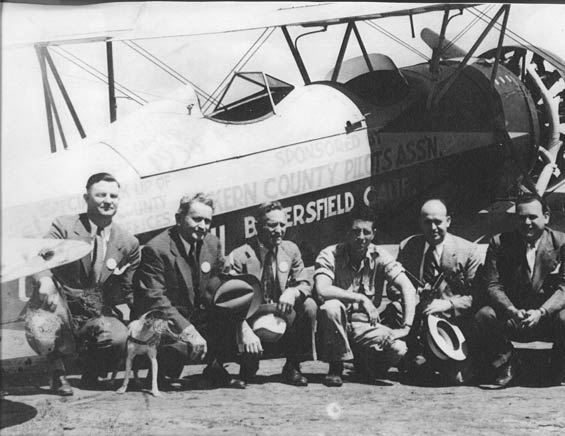 Cecil Meadows (3rd From Right), Bakersfield (?), CA, Date Unknown (Source: Meadows Family)