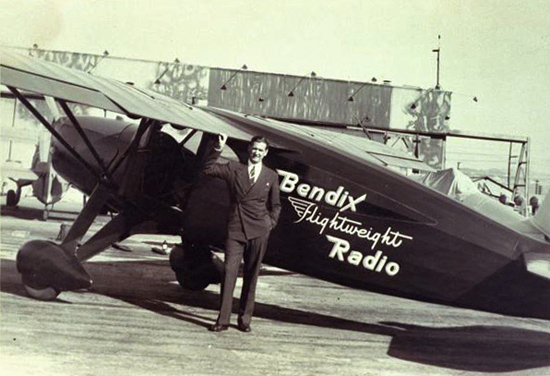 R.B. Moon With Bendix Fairchild