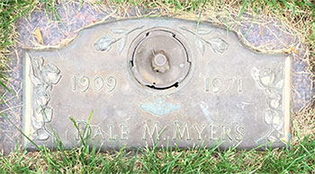 Dale M. Myers Grave Marker (Source: findagrave.com)