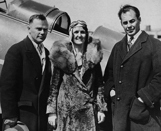 E.E. Aldrin, Ruth Nichols, Vance Breese