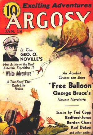 "White Adventure No. 1", Argosy, January 18, 1936