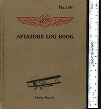 Pascale's Flight Log, 1935-36 (Source: Kalina) 