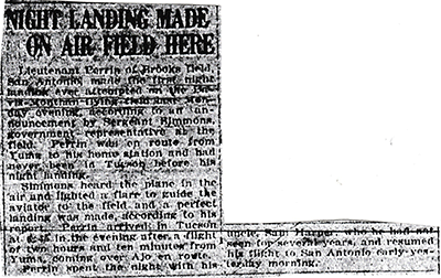 Arizona Daily Star, December 23, 1925 (Source: Site Visitor)