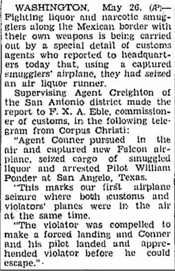 Pampa Daily News (TX), May 26, 1932 (Source: newspapers.com)