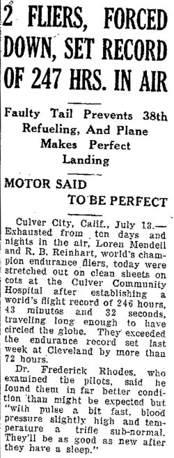 The Daily News, Huntingdon, PA, July 13, 1929 (Source: Web)