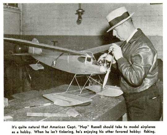 Hap Russell, Popular Aviation, November, 1939 (Source: PA)