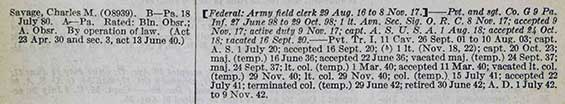 Army Register, 1944 (Source: Woodling)