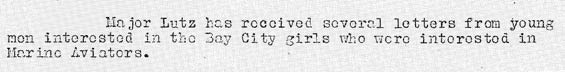 Bureau of Aeronautics Newsletter, September 7, 1927 (Source: Webmaster)