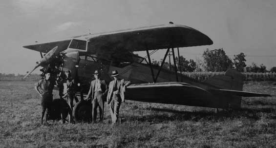 Vern Speich (Second From Left) With Zenith, Ca. 1929 (Source: Lynn)