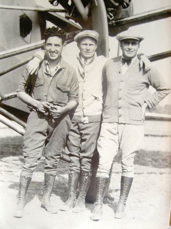 Sol Spiegel, R.O.D. Sullivan, Jack Reid, Ca. 1928, Location Unknown (Source: Gerow)