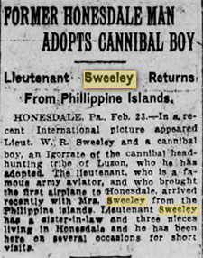 Scranton Republic (PA), February 24, 1922 (Source: newspapers.com)