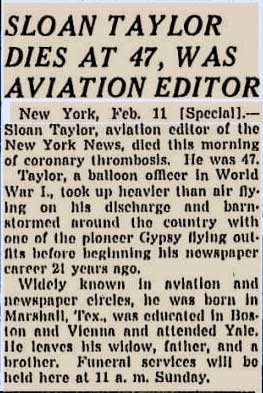 Chicago Tribune, February 12, 1944 (Source: Woodling) 