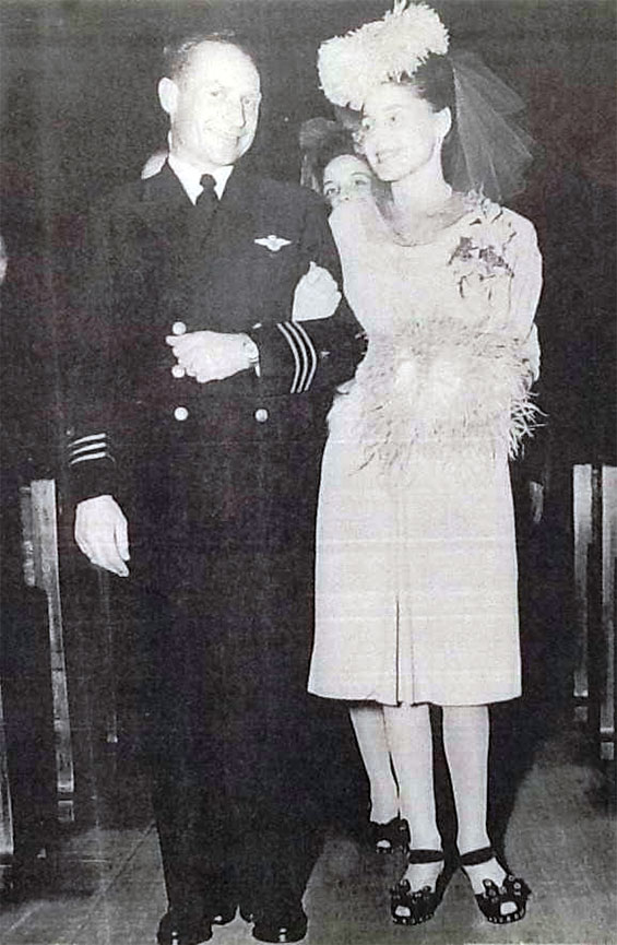 Sobush/Teel Marriage, December 1, 1945 (Source: ancestry.com) 