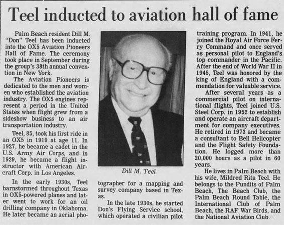Palm Beach Daily News, February 20, 1994 (Source: newspapers.com) 