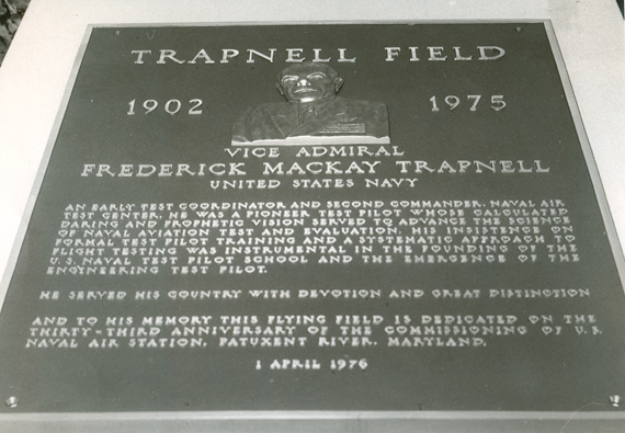 Trapnell Field Historic Marker