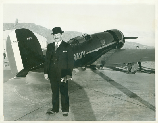 Turner With Lockheed Altair XRO-1a, September 30, 1931