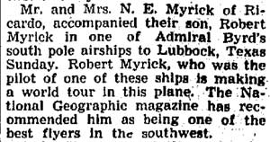 Clovis (NM) Evening News-Journal, February 17, 1936 (Source: Woodling)