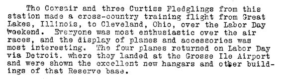Bureau of Aeronautics Newsletter, September 11, 1929, Page 12 (Source: Webmaster)