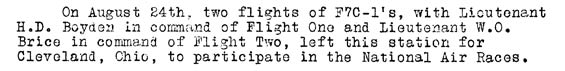 Bureau of Aeronautics Newsletter, September 11, 1929, Page 10 (Source: Webmaster)