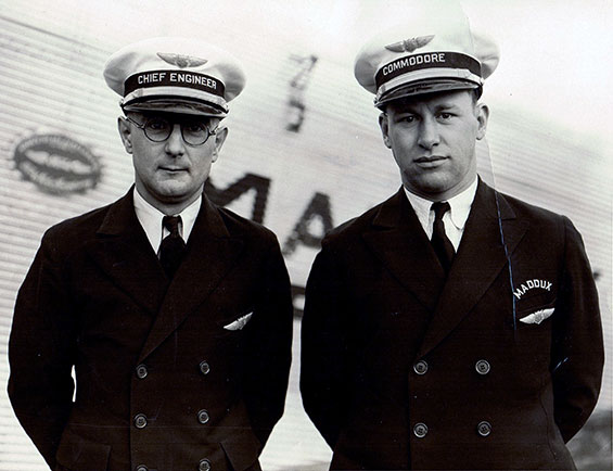 John Wyman Wiles (L) With Larry Fritz, Date Unknown (Source: Wiles Family) 