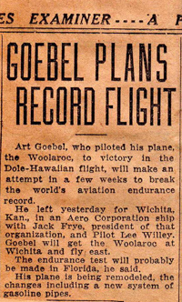 Goebel Flight