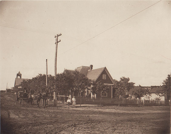 Woodring Home, Enid, OK, Ca. 1905 (Source: Kanase) 