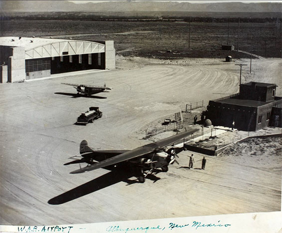 Albuquerque, NM TWA Field, Date Unknown (Source: SDAM) 