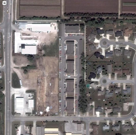 Google Earth Image of Gerbracht Airfield, 2009
