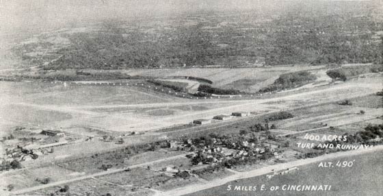 Lunken Field, Municipal Airport, Cincinnati, OH, 1933