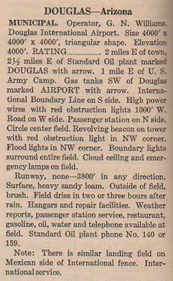 Douglas International Airport, Ca. 1931 (Source: Webmaster)