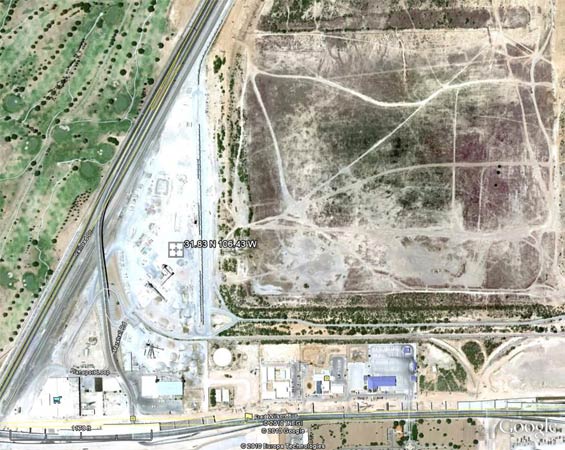 Site of Original El Paso Municipal Airport, 2010 (Source: Google Earth)
