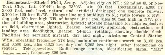Mitchel Field Information, 1937