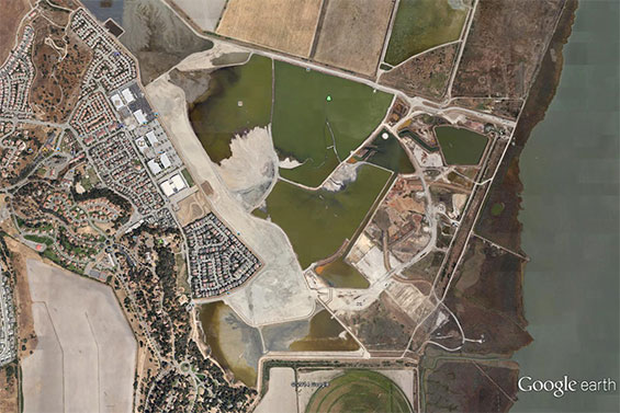 Hamilton Field Location, Ca. 2014 (Source: Google Earth)