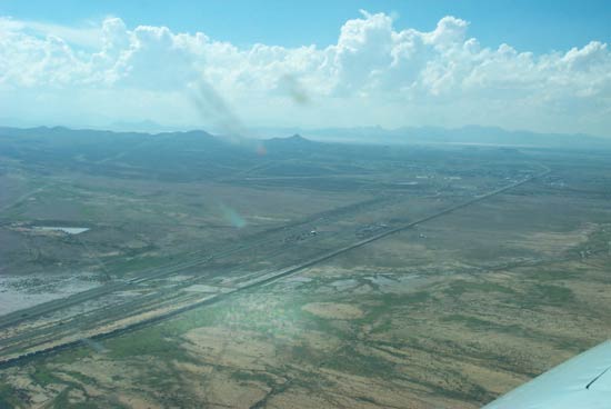 Lordsburg Municipal Airport from the Northeast, 2002