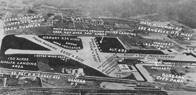 United Airport, Burbank, CA, ca. 1933