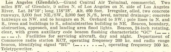 Grand Central Air Terminal, 1937